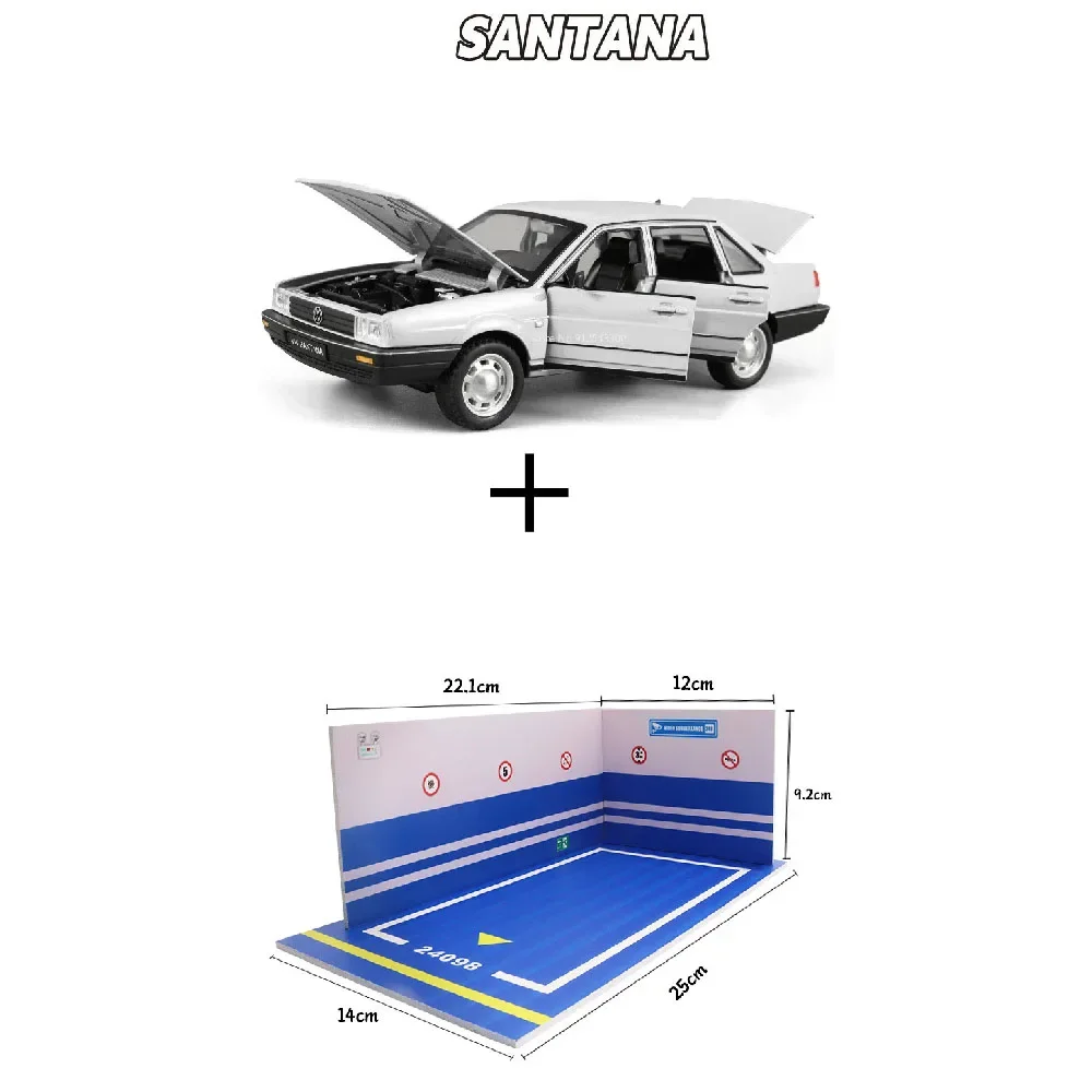 Retro Santana 1:24 Diecast Model Car 7 Retro Santana 1:24 Diecast Model Car - Image 7