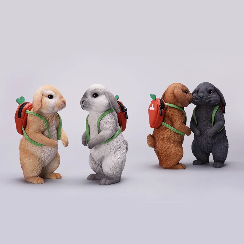 1:4 Scale Lop-Eared Rabbit Resin Figurine 5 1:4 Scale Lop-Eared Rabbit Resin Figurine - Image 5