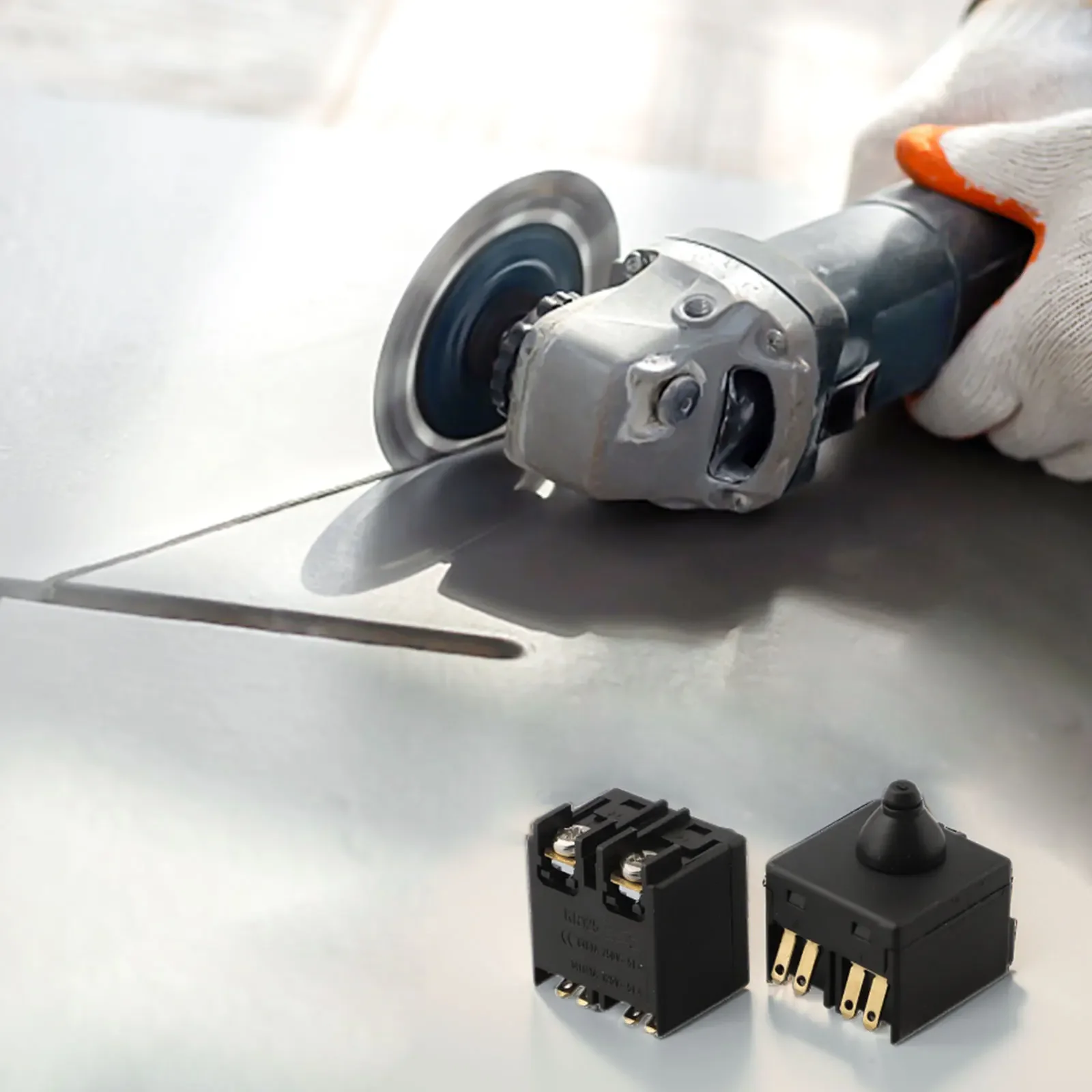 Black Switch for Angle Grinders 6-100/7-100 FF03-100A 3 Black Switch for Angle Grinders 6-100/7-100 FF03-100A - Image 3