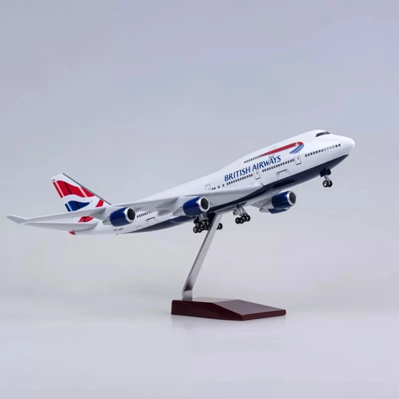 British Airways B747 Scale Model Aircraft 47cm 4 British Airways B747 Scale Model Aircraft 47cm - Image 4