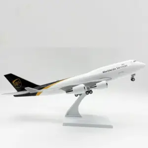 UPS B747 Cargo Plane Model, 30cm Resin Replica 6 S1a7da6bfe23b4f4cb445831891515ca4j