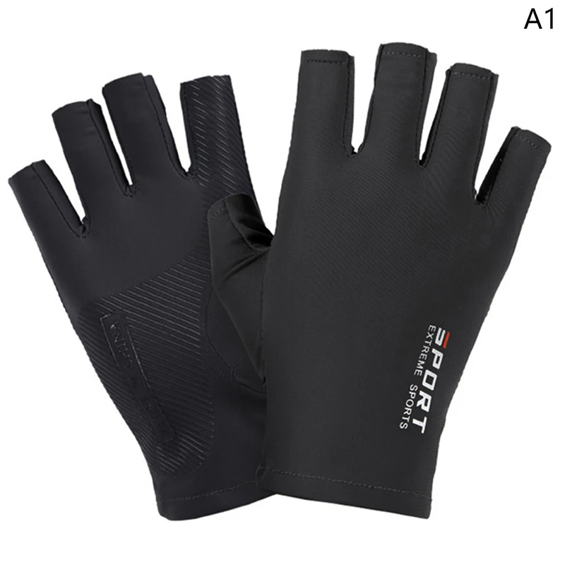 Outdoor Ice Silk Riding Gloves for Men & Women 8 Outdoor Ice Silk Riding Gloves for Men & Women - Image 8