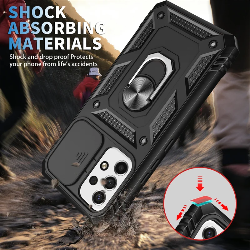 Rugged Black Samsung Galaxy A52 Case 6 Rugged Black Samsung Galaxy A52 Case - Image 6