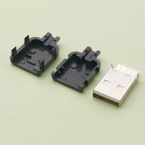 USB 2.0 Type A Male Connectors Set (10 Pieces) 11 S1a9117bdae514caaa2a78630d16454c73