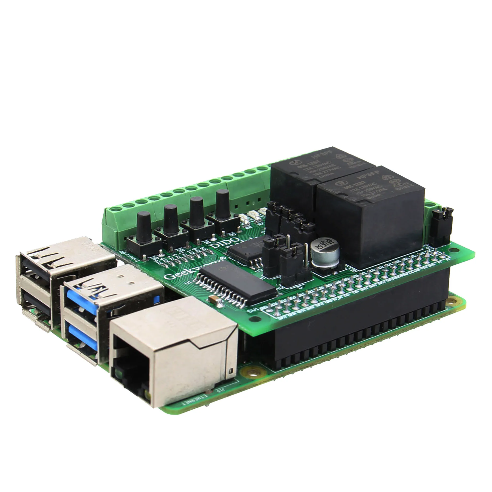 Raspberry Pi DIDO Expansion Board V1.3 2 Raspberry Pi DIDO Expansion Board V1.3 - Image 2