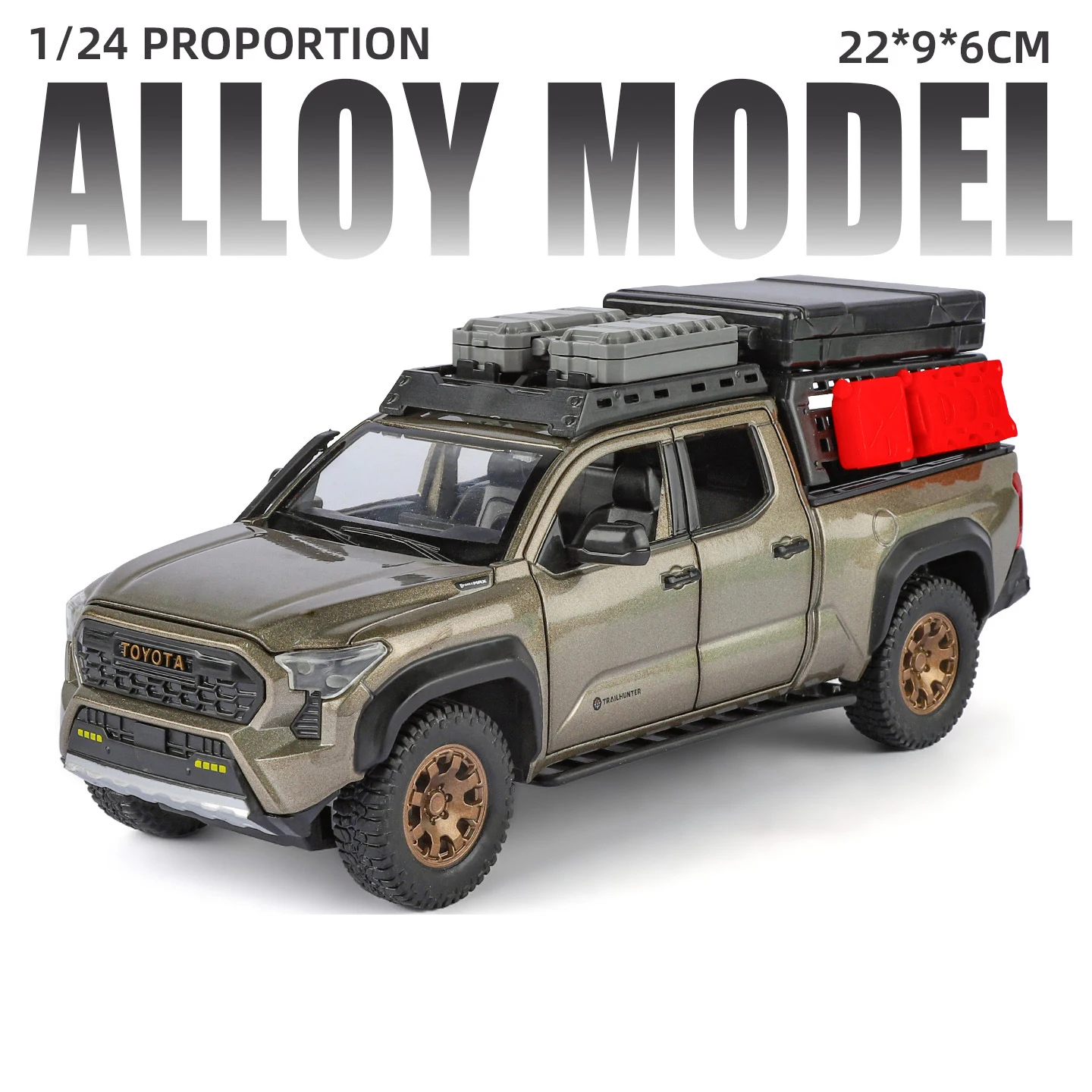 1:24 Scale Toyota Tacoma Diecast Model 10 1:24 Scale Toyota Tacoma Diecast Model - Image 10