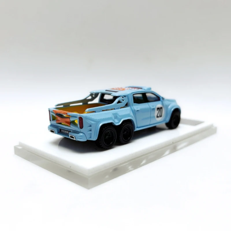 Light Blue G63 6X6 Resin Model - 1:64 Scale 4 Light Blue G63 6X6 Resin Model - 1:64 Scale - Image 4