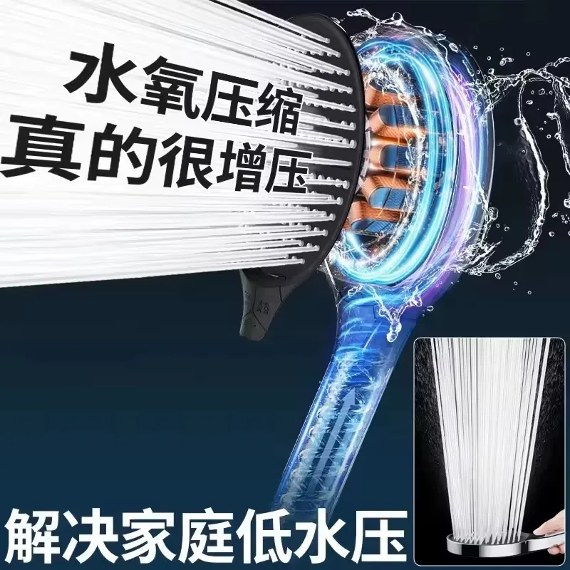 High-Pressure 15cm Handheld Shower Head 5 High-Pressure 15cm Handheld Shower Head - Image 5