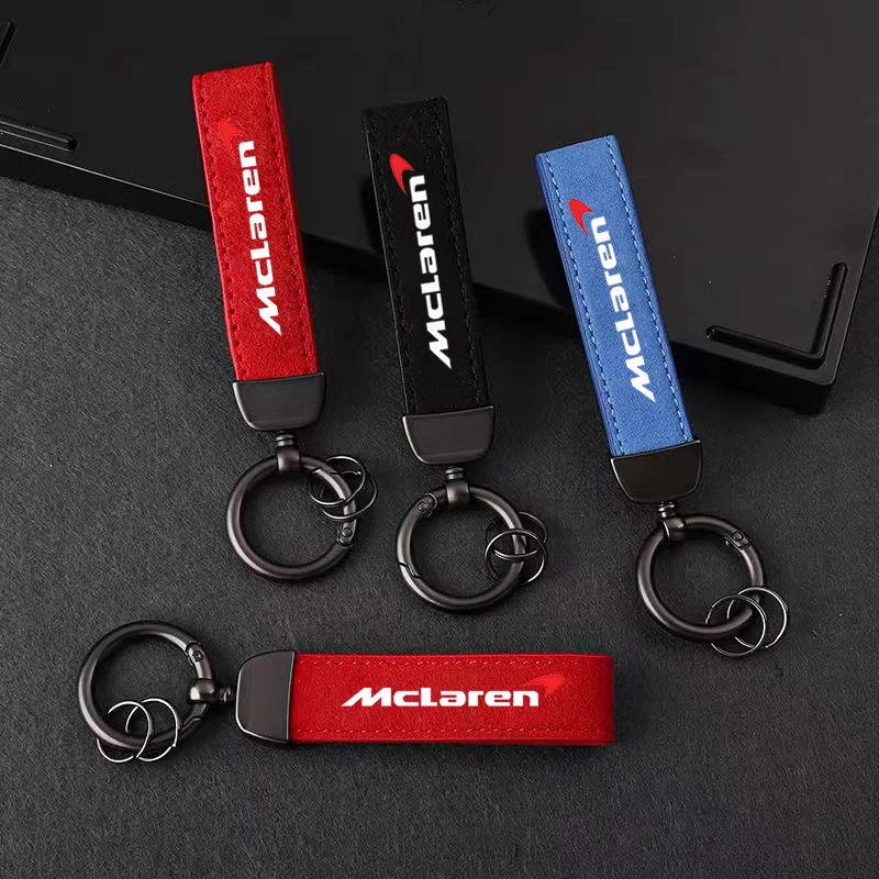 McLaren Car Emblem Keychain in Multiple Colors 2 McLaren Car Emblem Keychain in Multiple Colors - Image 2