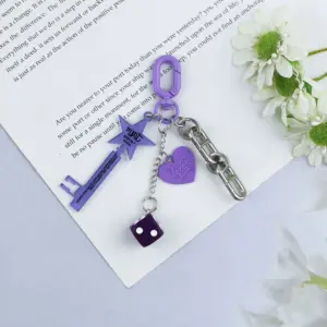 Colorful Zinc Alloy Keychains for Bags and Keys 17 S1b152139bf1a4893890dd9b8063c80fe0