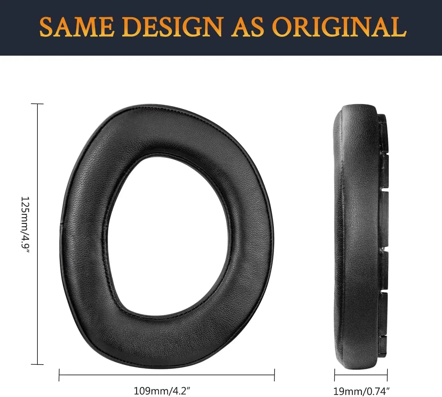 Premium Replacement Ear Pads for Sennheiser HD800 5 Premium Replacement Ear Pads for Sennheiser HD800 - Image 5