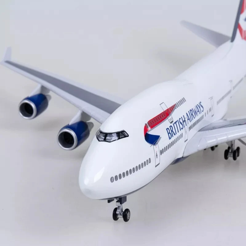 British Airways B747 Scale Model Aircraft 47cm 2 British Airways B747 Scale Model Aircraft 47cm - Image 2