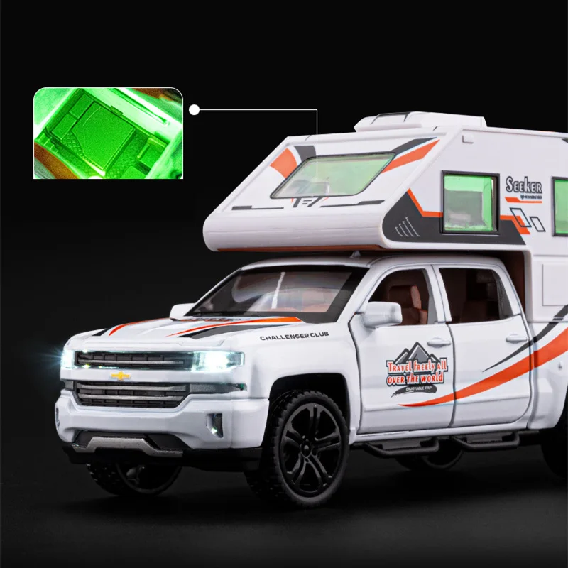 Diecast Silverado RV Model in 1:32 Scale 4 Diecast Silverado RV Model in 1:32 Scale - Image 4