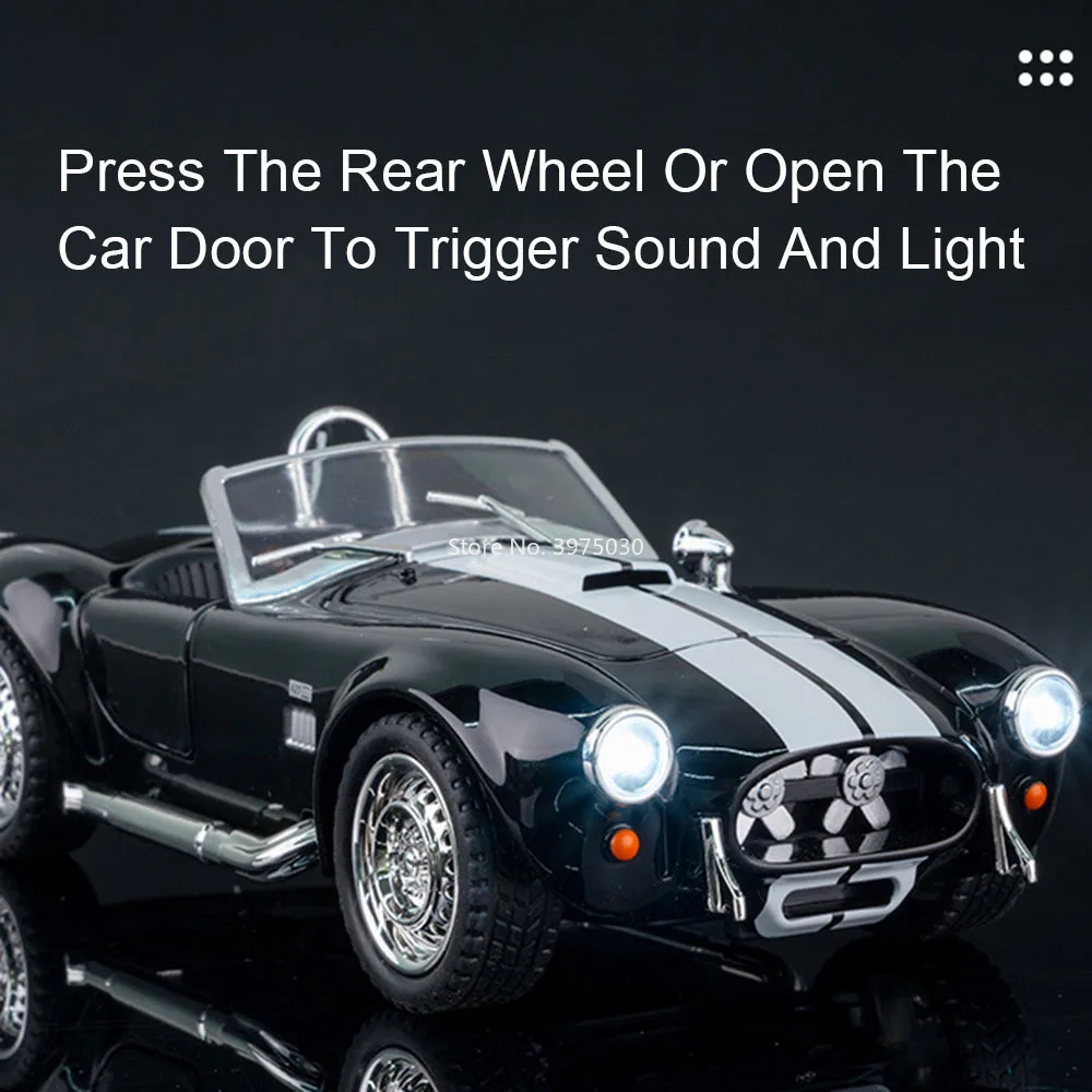 1:22 Shelby Cobra Diecast Model for Collectors 3 1:22 Shelby Cobra Diecast Model for Collectors - Image 3