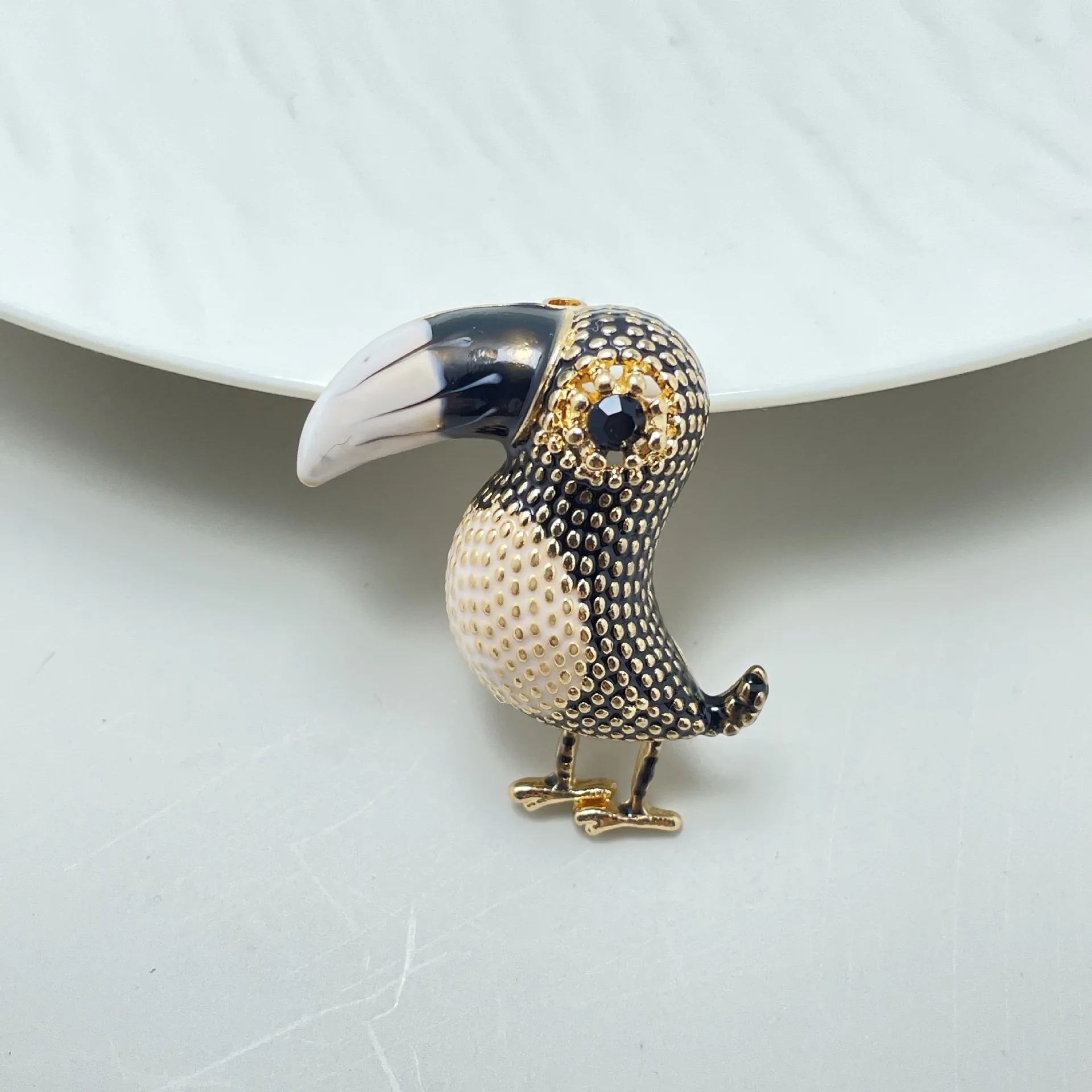 Zinc Alloy Cormorant Brooch MS315 Series 5 Zinc Alloy Cormorant Brooch MS315 Series - Image 5