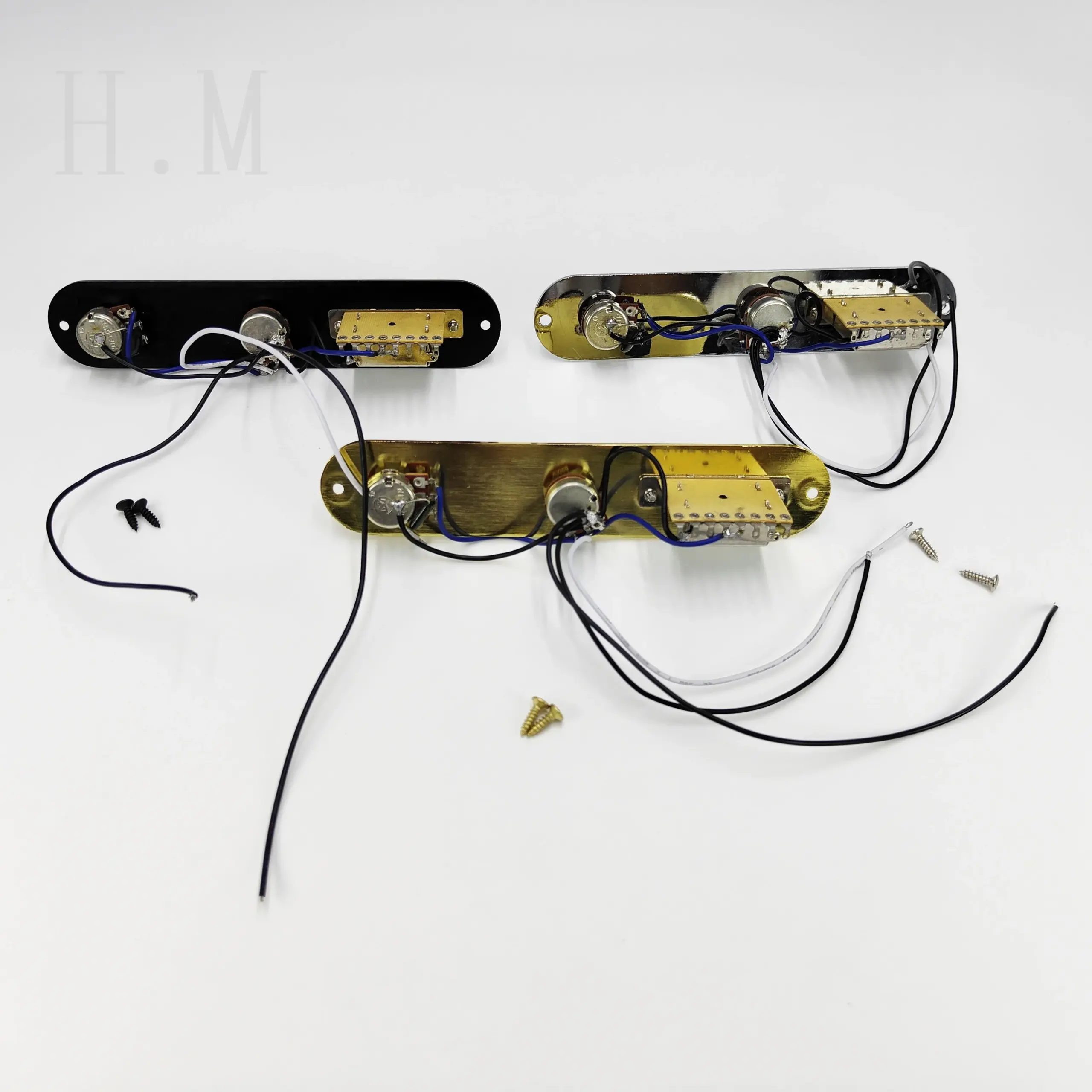 Telecaster Style Metal Control Plate with Knob 5 Telecaster Style Metal Control Plate with Knob - Image 5