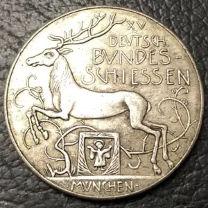 Munich 1906 Silver Art Festival Medal 4 S1ba5bea086c4452782595347733d1fecY