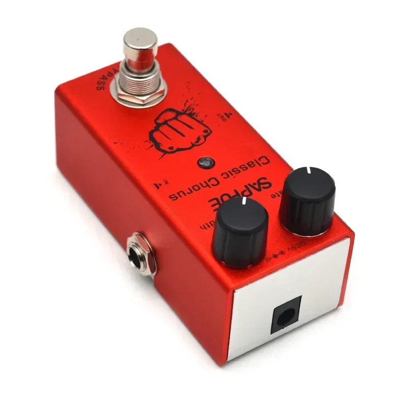 Electric Guitar Chorus Pedal SF-05 with Aluminum Casing 3 Electric Guitar Chorus Pedal SF-05 with Aluminum Casing - Image 3