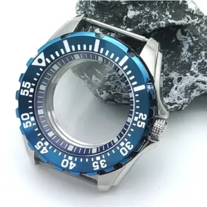 44MM Stainless Steel Dive Watch Case for NH35A/NH36