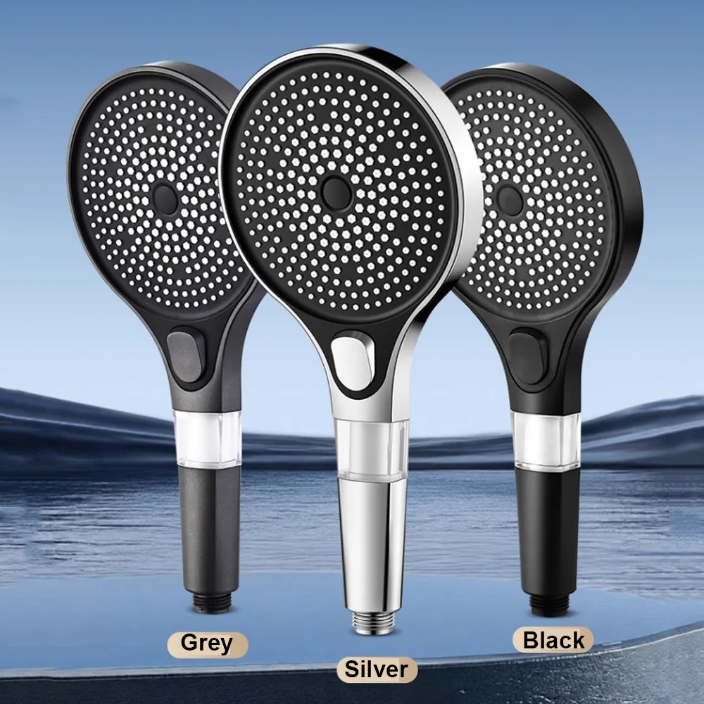 13cm High-Pressure Rainfall Shower Head with 4 Modes 6 13cm High-Pressure Rainfall Shower Head with 4 Modes - Image 6