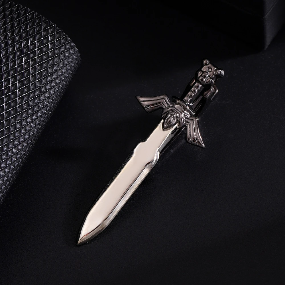 Bold Metal Tie Clip in Silver, Black, White, Gold 9 Bold Metal Tie Clip in Silver, Black, White, Gold - Image 9