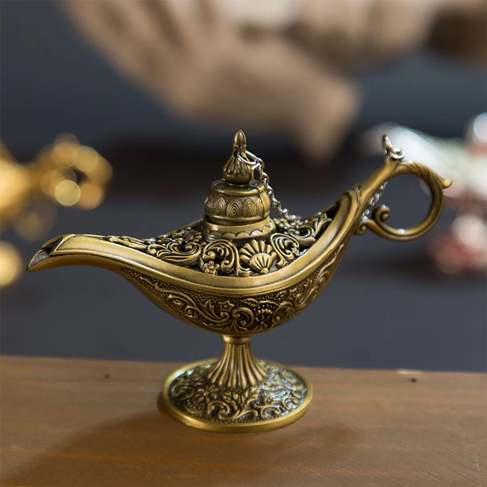 Vintage Aladdin Genie Lamp Collection in Metallic Finishes 3 Vintage Aladdin Genie Lamp Collection in Metallic Finishes - Image 3