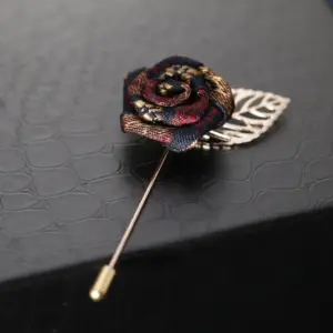 Vintage Fabric Rose Brooch for Elegant Style 15 S1c434cba297a493da452d3af8363e5f1H