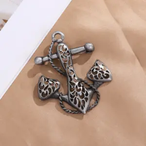 Vintage Maritime Anchor Brooch - Unisex Nautical Accessory 9 S1c652b02f18f4297ab7bb6eb2c44d5a12