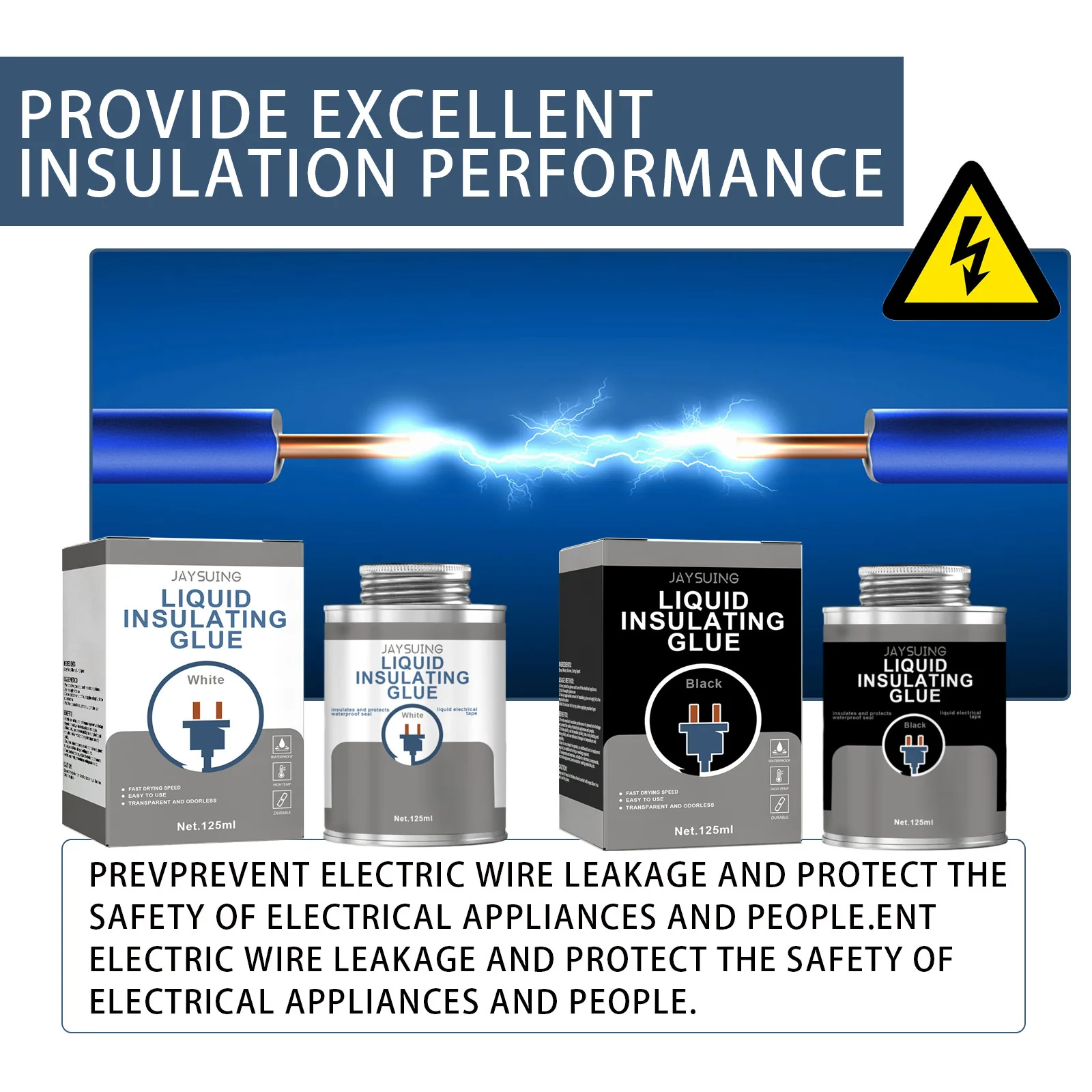 Waterproof Insulation Glue for Electrical Repairs 4 Waterproof Insulation Glue for Electrical Repairs - Image 4