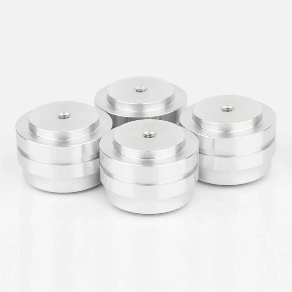 Black Aluminum Support Feet for Audio Equipment 3 Black Aluminum Support Feet for Audio Equipment - Image 3