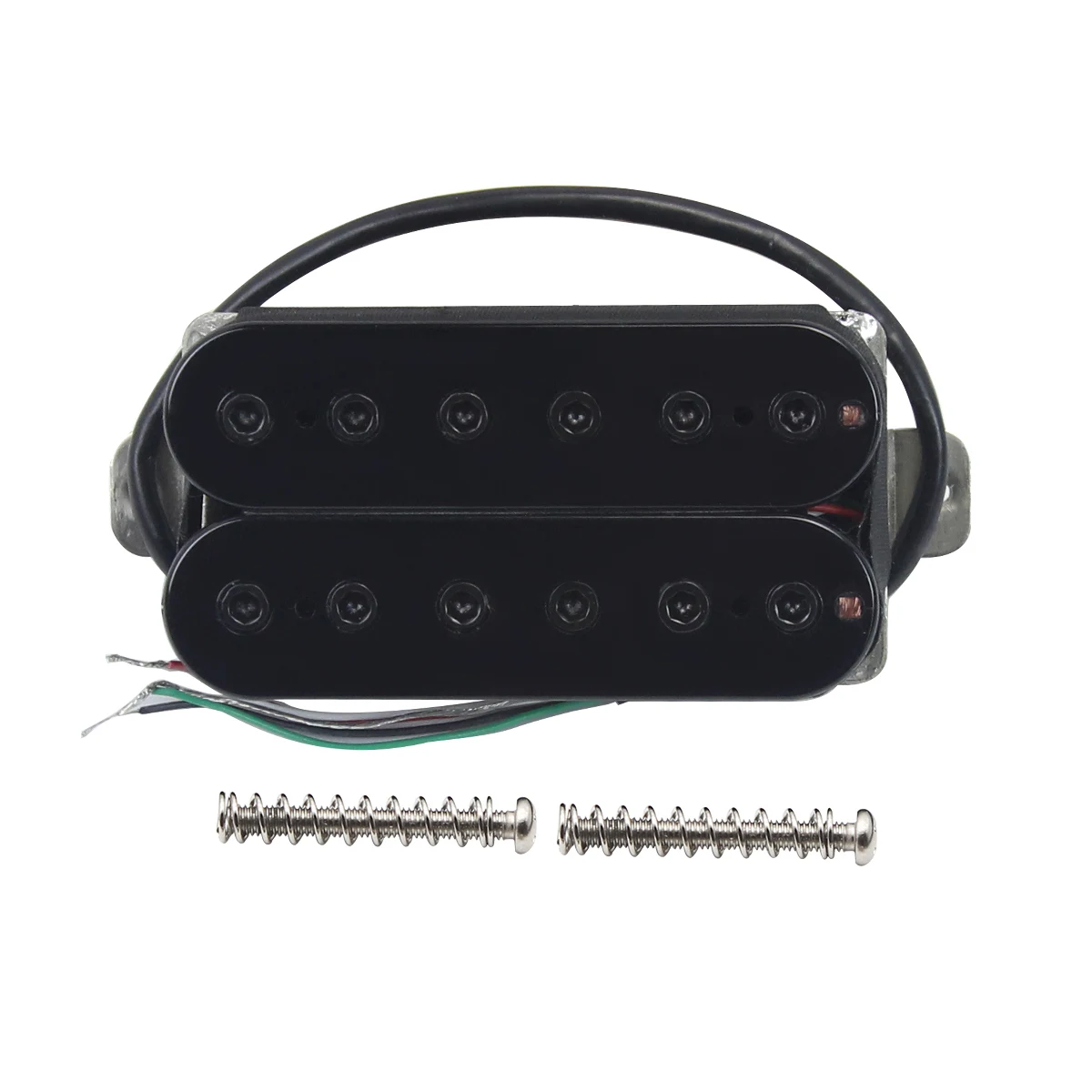 Black HSS Guitar Pickups Set with Alnico 5 magnets 5 Black HSS Guitar Pickups Set with Alnico 5 magnets - Image 5