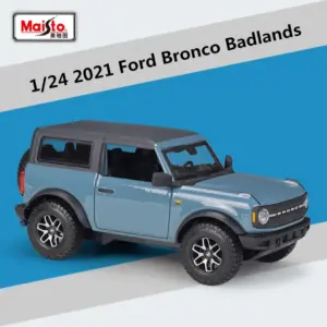 Blue Ford Bronco 1:24 Scale Diecast Model 17 S1cc77511e5e649db953bd8cf60170f93L