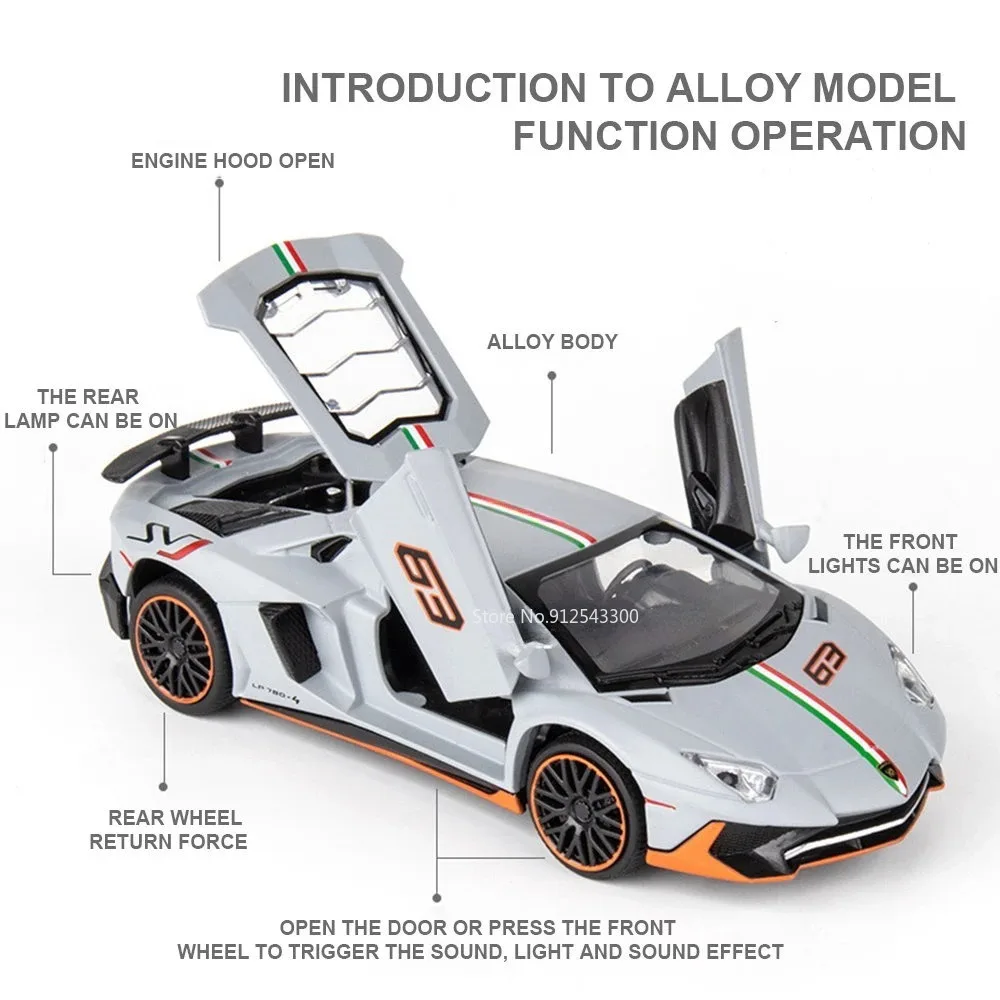 Lamborghini Huracan 1:32 Scale Diecast Model 2 Lamborghini Huracan 1:32 Scale Diecast Model - Image 2