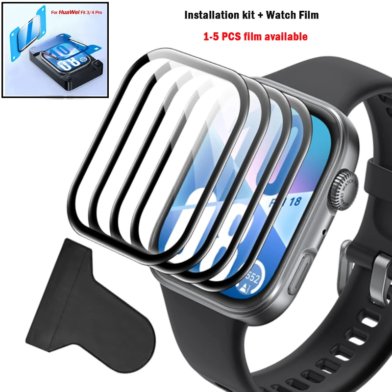 Hydrogel & Ceramic Screen Protector for Huawei Watch Fit 2 Hydrogel & Ceramic Screen Protector for Huawei Watch Fit - Image 2