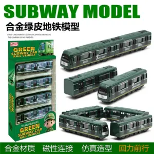 Double Horses High-Speed Train Diecast Model in Colors 9 S1d54132ab7f649f9b79226143f0a7498w