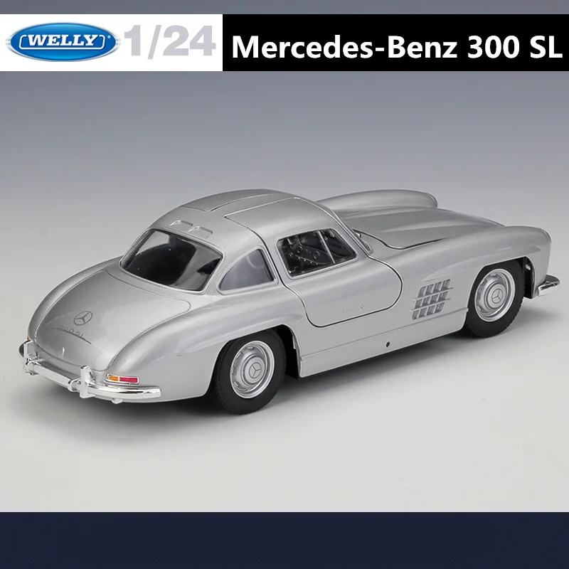 Diecast Mercedes Benz 300SL Scale Model 1:24 5 Diecast Mercedes Benz 300SL Scale Model 1:24 - Image 5