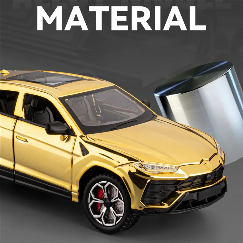 1:24 Scale Diecast Off-Road SUV Model in Red 4 1:24 Scale Diecast Off-Road SUV Model in Red - Image 4