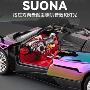 Pink Huayra Dinastia Diecast Supercar Model 13 S1d7b0ad1c5314a489eda667df40a12b26