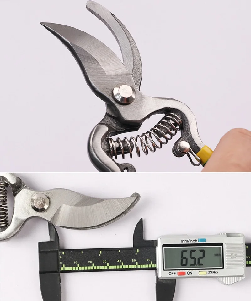 8-Inch High-Carbon Steel Pruning Shears 6 8-Inch High-Carbon Steel Pruning Shears - Image 6