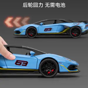 1:32 Green Alloy Supercar Model 14 S1de94bd214984583919ad93579bb1467r