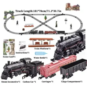 Vintage Electric Train Set Model 30-2 by MEOA 13 S1df0f4c6e98042759f53728e8a89998bC