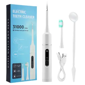 White Electric Toothbrush with 31,000 VPM 14 S1e00f522cb984bfcace1fbfa1c643df5T
