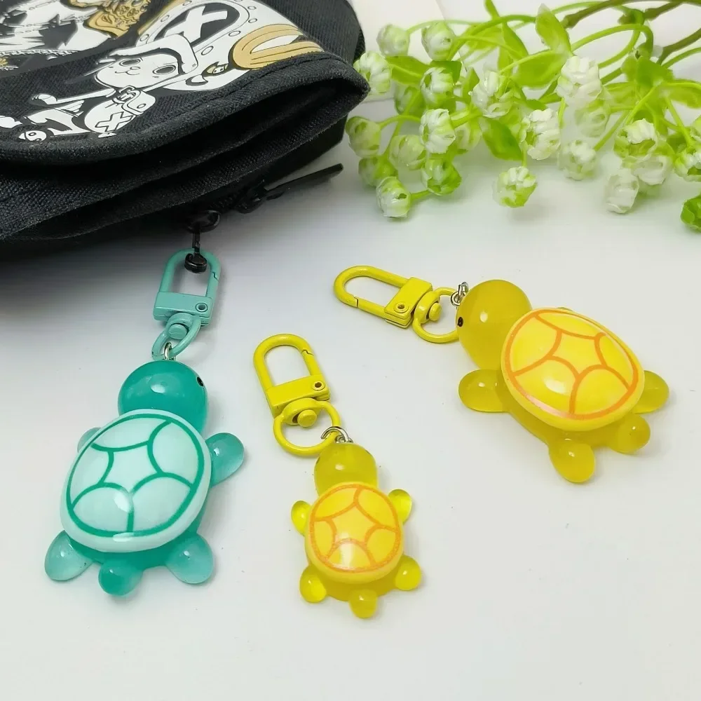 Luminous Cartoon Turtle Keychain 3 Luminous Cartoon Turtle Keychain - Image 3