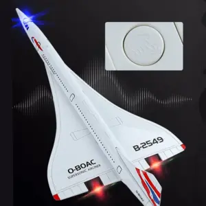 Concorde 1:168 Scale Diecast Model Aircraft 10 S1e0c90045e4c44b7943906d39cbf842f1