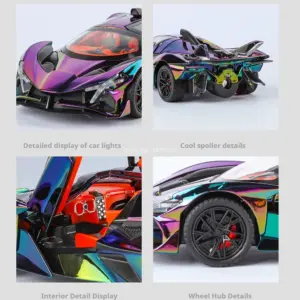 Apollo EVO 1:24 Scale Diecast Car Model 10 S1e1626bbd9f547df86e0bc0a19fe8c9f1