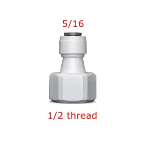 White Plastic Water Fitting Set for Home Use 15 S1e3a890dfc5e41499a04b4ea15d1601bF