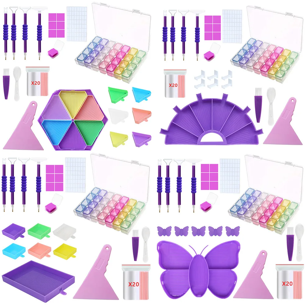 Vibrant 5D Diamond Painting Kit with Accessories 2 Vibrant 5D Diamond Painting Kit with Accessories - Image 2
