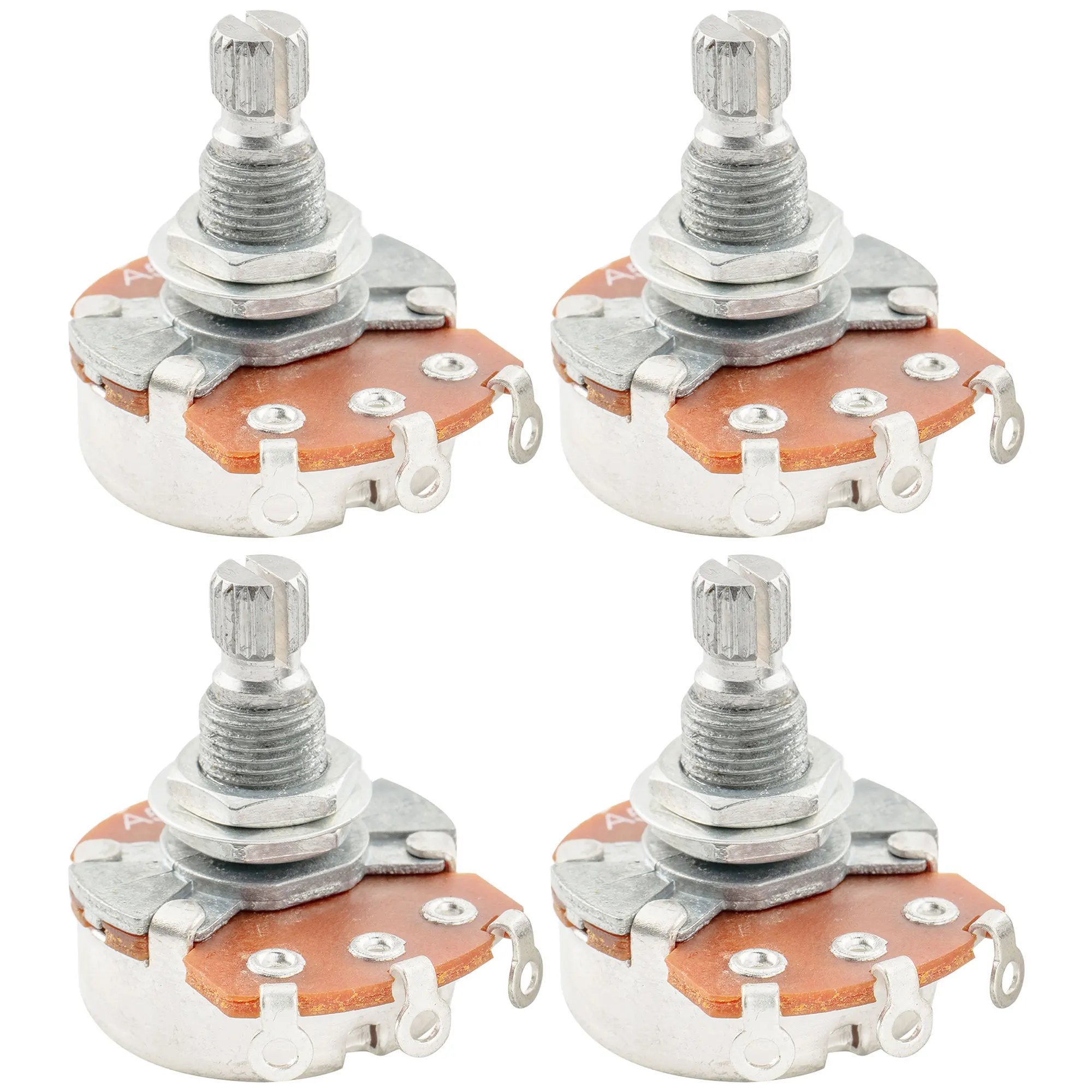 Alpha 24mm Guitar Potentiometer Set 250KΩ/500KΩ 8 Alpha 24mm Guitar Potentiometer Set 250KΩ/500KΩ - Image 8