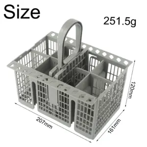 Gray Dishwasher Cutlery Basket for Multiple Models 9 S1e8a111453aa444b8ff9b890230184b4Z