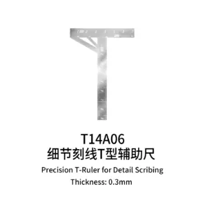 Precision Metal T-Ruler for Models 17 S1eab65bd1d0a4cd3a09b01968d29b403L